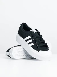 WOMENS ADIDAS NIZZA PLATFORM SNEAKERS - CLEARANCE