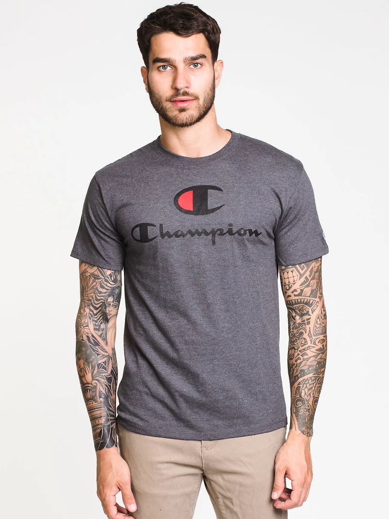 CHAMPION CLASSIC GRAPHIC SHORT SLEEVE T-SHIRT - CLEARANCE