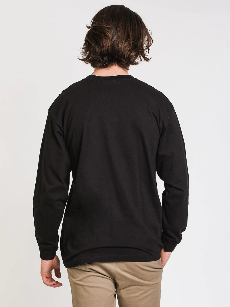 CROOKS & CASTLES BANDANA BANDIDO LONG SLEEVE TEE - CLEARANCE