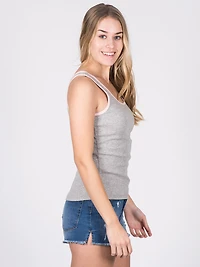 WOMENS HAZEL RINGER TANK - CLEARANCE