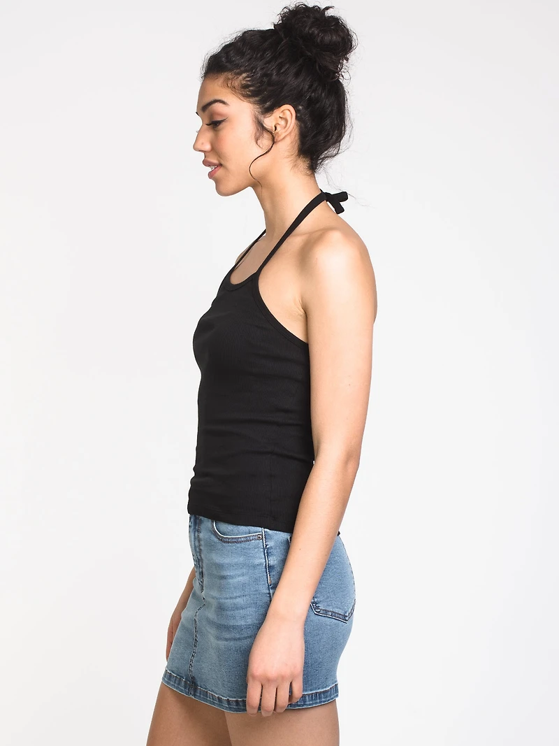 WOMENS QUINN SOLID HALTER - CLEARANCE
