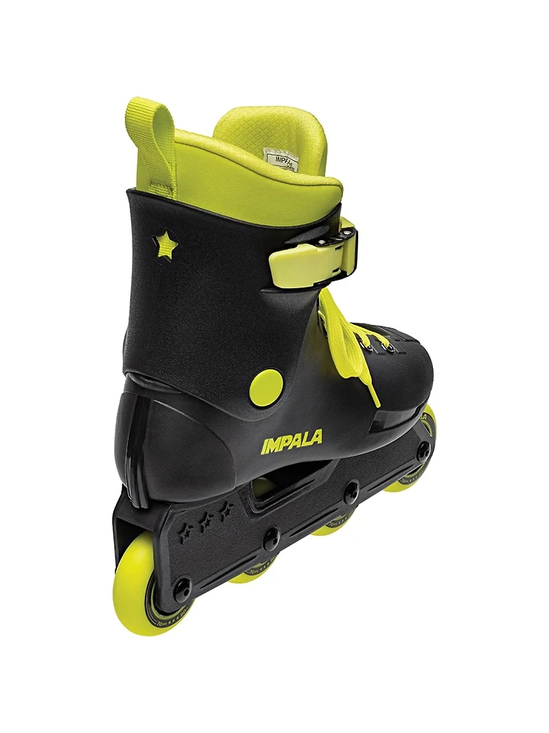IMPALA ROLLERSKATES LIGHTSPEED INLINE SKATE - BLACK FLUORO ROLLERBLADE