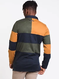 MENS OUTDOOR ARCHIVE CLRBLK POLO - CLEARANCE