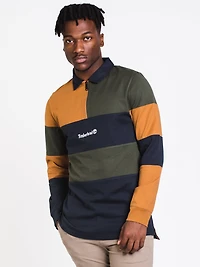 MENS OUTDOOR ARCHIVE CLRBLK POLO - CLEARANCE
