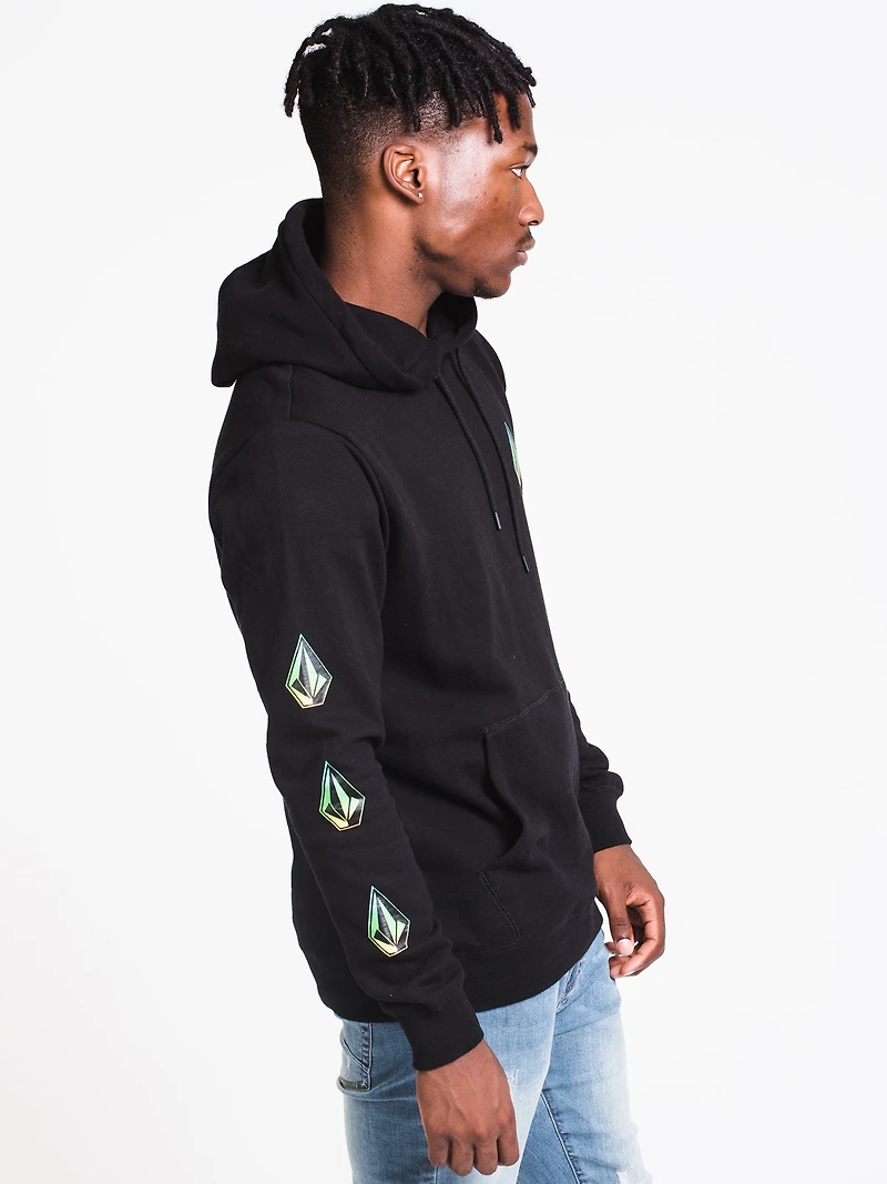 MENS DEADLY STONES PULLOVER HD - BLACK CLEARANCE