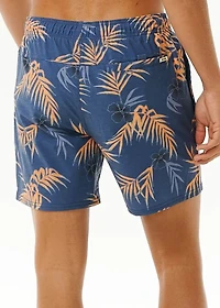 Short Surf Revival Floral Volley