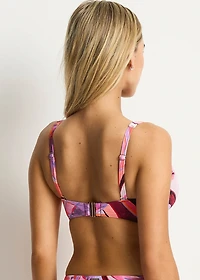 Haut croisé Neon Wave