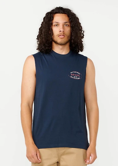 Sleeveless Hallmark Top