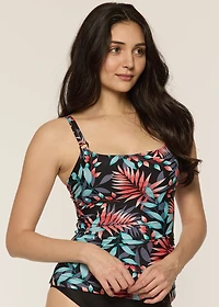 Tankini Jade pour bonnets D+ Obsidian