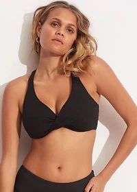 Seafolly Collective Wrap Front F Cup