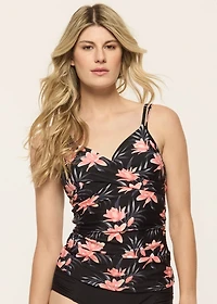 Tankini croisé Paradise Coral