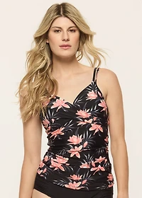 Tankini croisé Paradise Coral