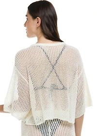 Haut crop Crochet Bella