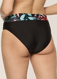 Culotte mi-haute à revers Obsidian