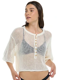 Bella Crochet crop Top
