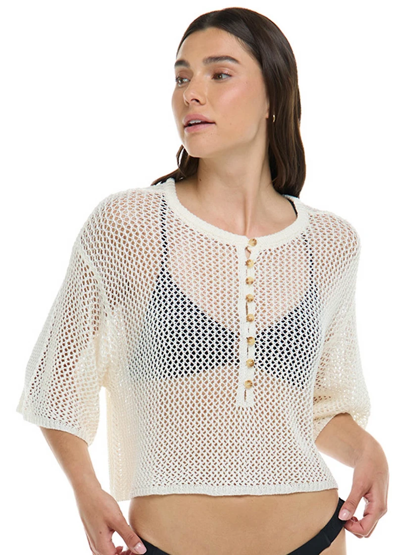 Bella Crochet crop Top