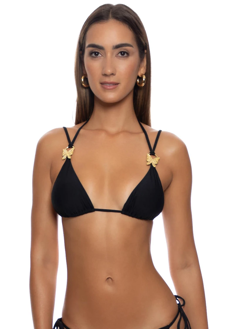 Gilded Butterfly Triangle