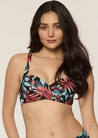 Haut Croisé Moulé Obsidian