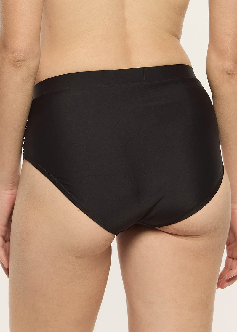 Culotte bikini taille haute Basic Bottom