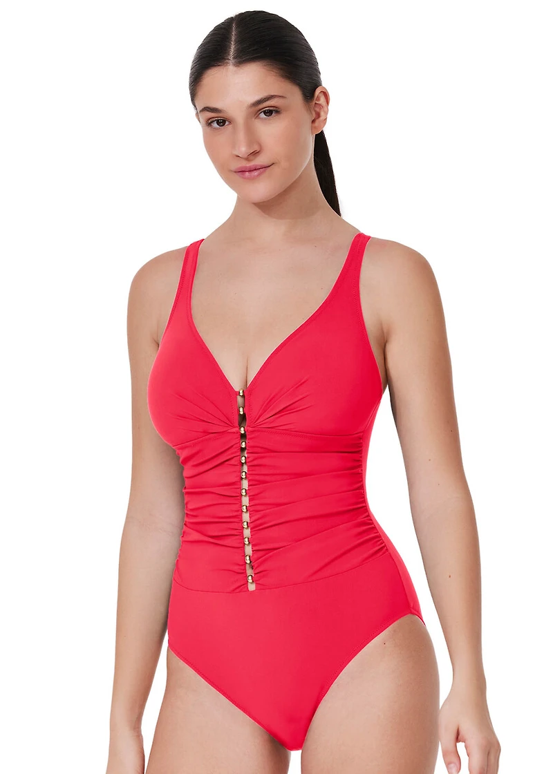 Tutti Frutti V neck One Piece