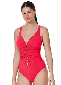 Tutti Frutti V neck One Piece