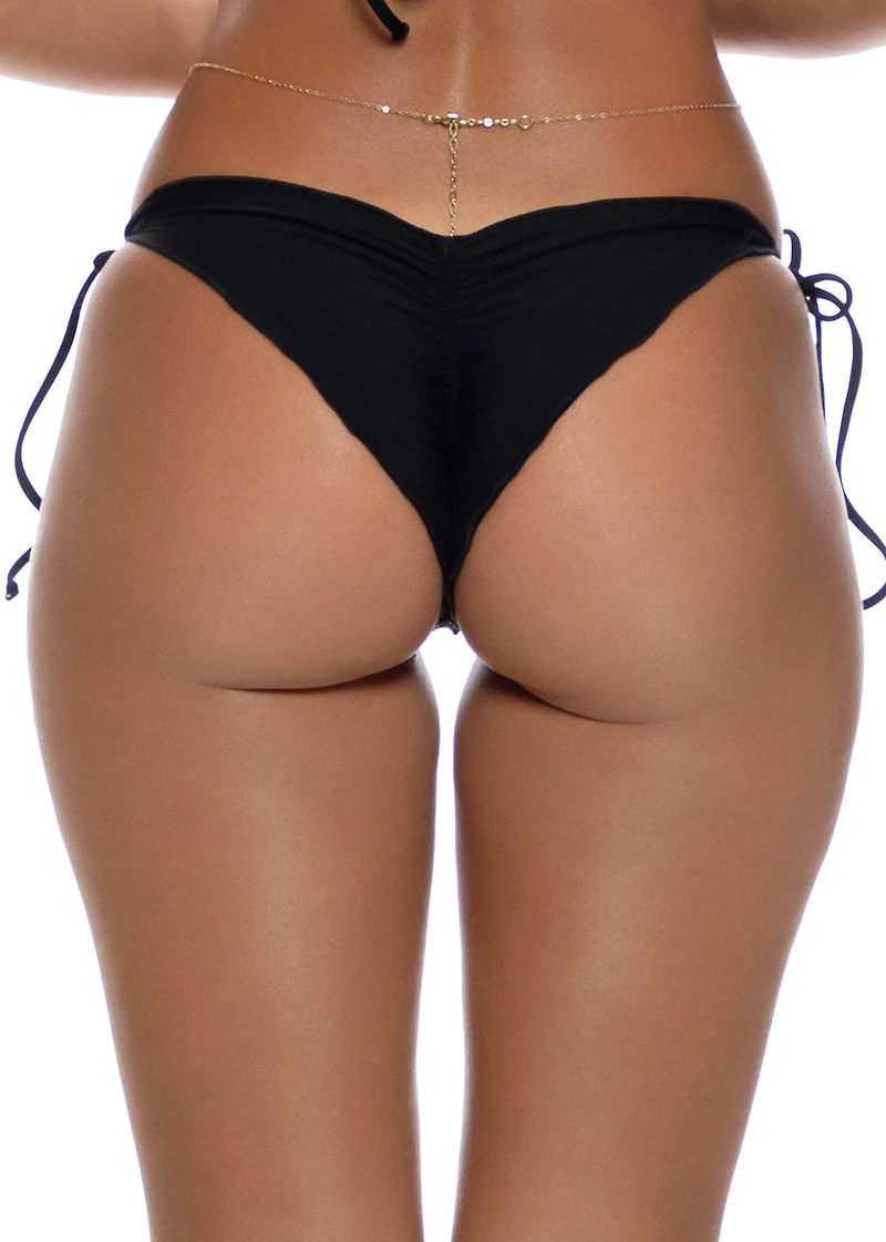 Culotte brésilienne nouée Midnight Currents