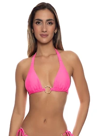 Solar Pop Halter Top