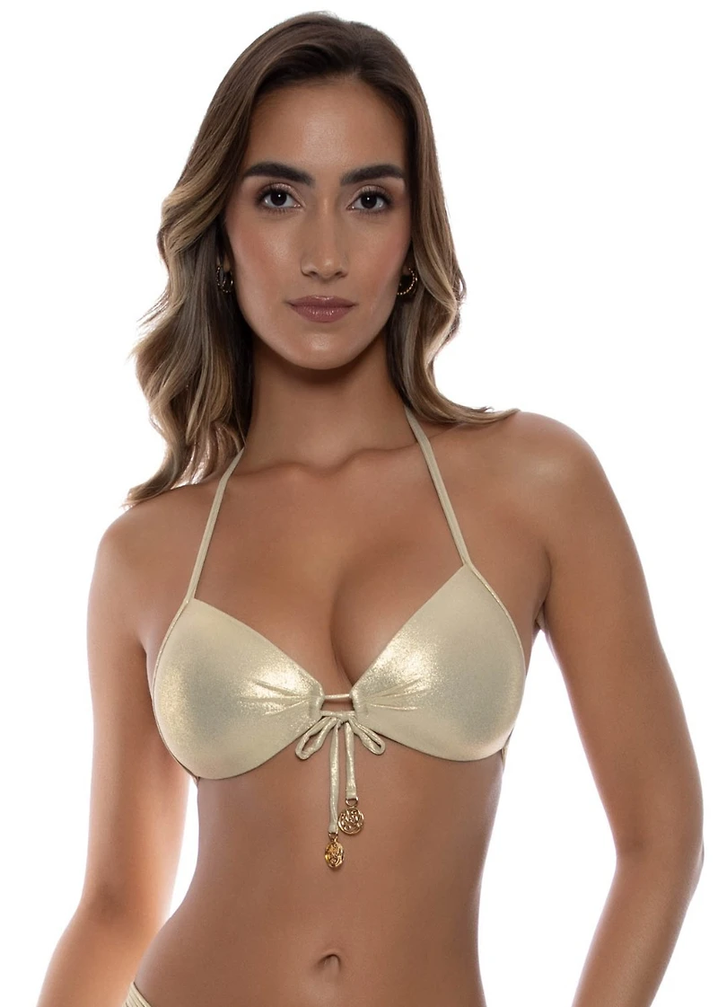 Gold Cosita Buena molded halter