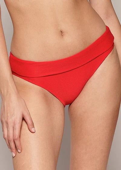 Culotte bikini à revers Contempo