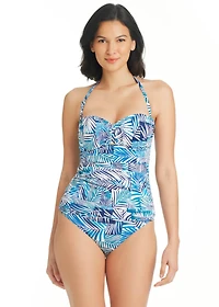Bandeau tankini Shady Days