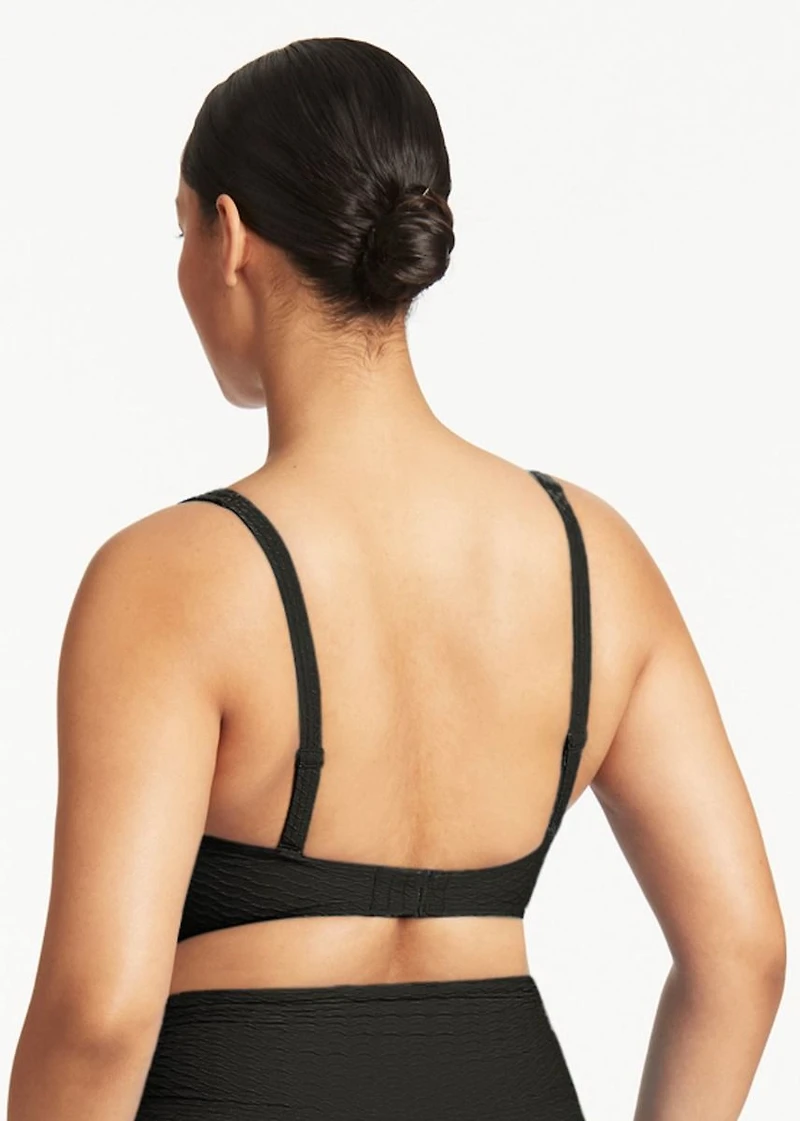 Honeycomb Cross Front Bra