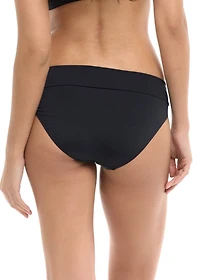 Mid Waist Fold Over Bikini