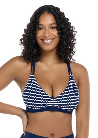Sarah Breaking Waves Top for D+ Cups