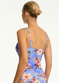 Haut tankini Blue Hawaii
