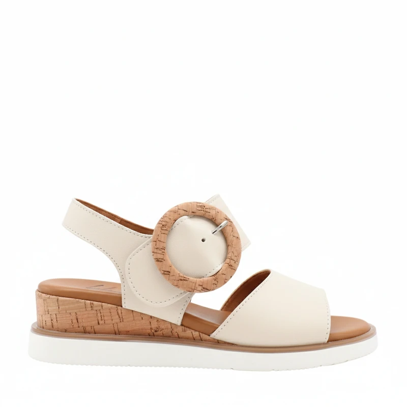 Sandale compensée Adèle – Chic Estival & Confort Liège