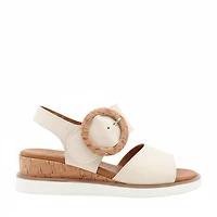 Sandale compensée Adèle – Chic Estival & Confort Liège