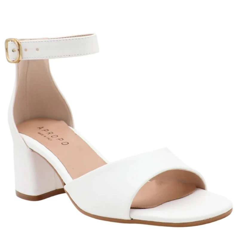 Platine - The elegant high-heeled sandal