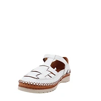 Chaussure Lucia – Cuir Ajouré & Style Artisanal