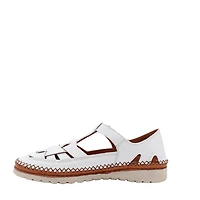 Chaussure Lucia – Cuir Ajouré & Style Artisanal