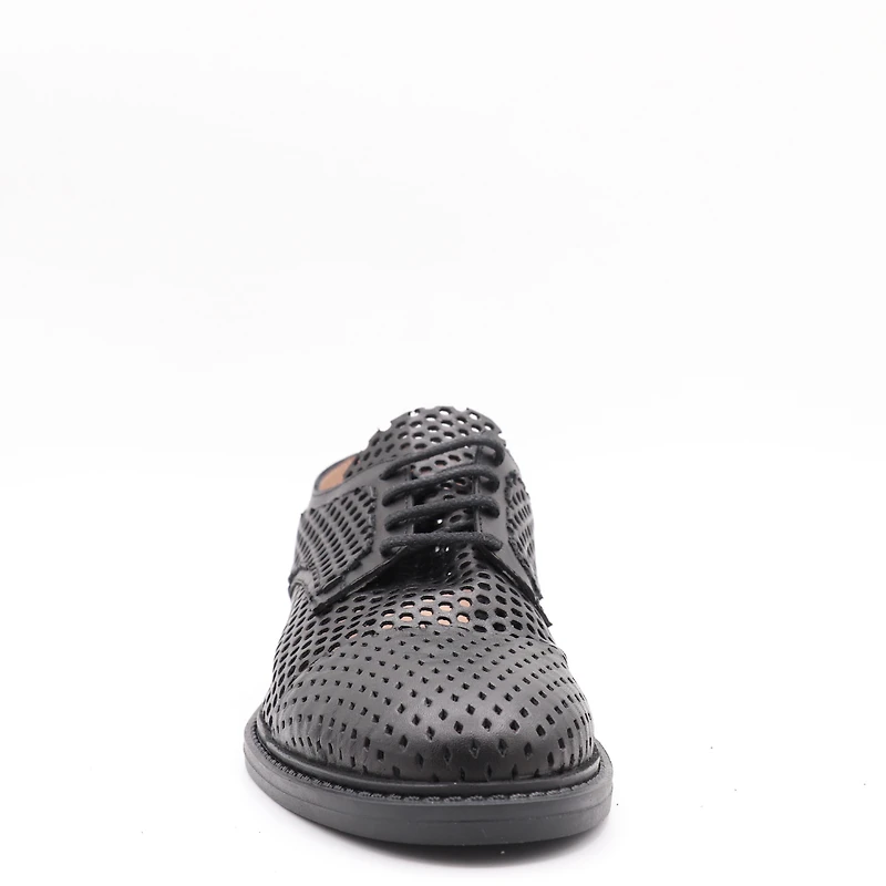 Amara - Derby en cuir perforé