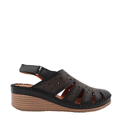 Chaussure Jill  – Cuir Gravé & Perforé