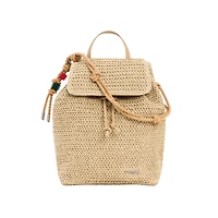 26SAKO01 - Le sac à dos en raphia