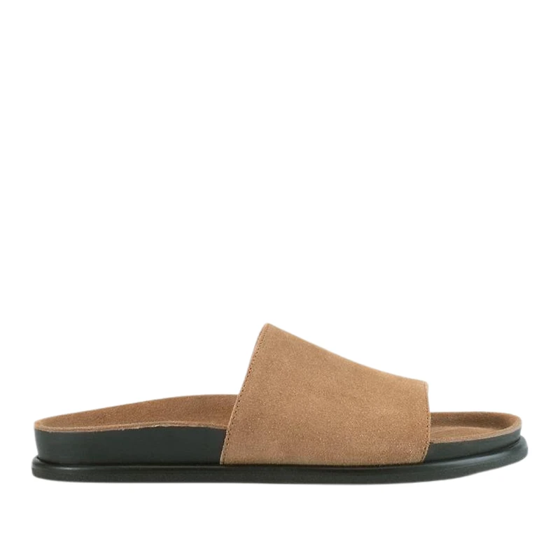 EFFIE - The suede slide sandal