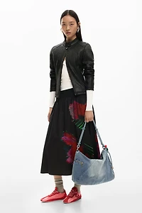 26SAXD27 - Le grand sac charms denim