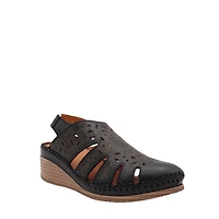 Chaussure Jill  – Cuir Gravé & Perforé