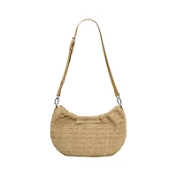 26SAXO01 - Sac moyen ovale en raphia charms