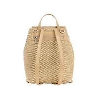 26SAKO01 - Le sac à dos en raphia