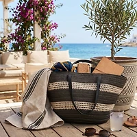 3256 - The Woven Straw Tote Bag