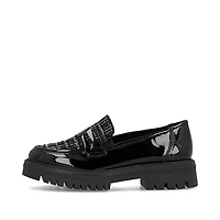 Mocassin plateforme verni Rieker - 47550-00