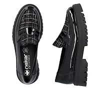 Mocassin plateforme verni Rieker - 47550-00